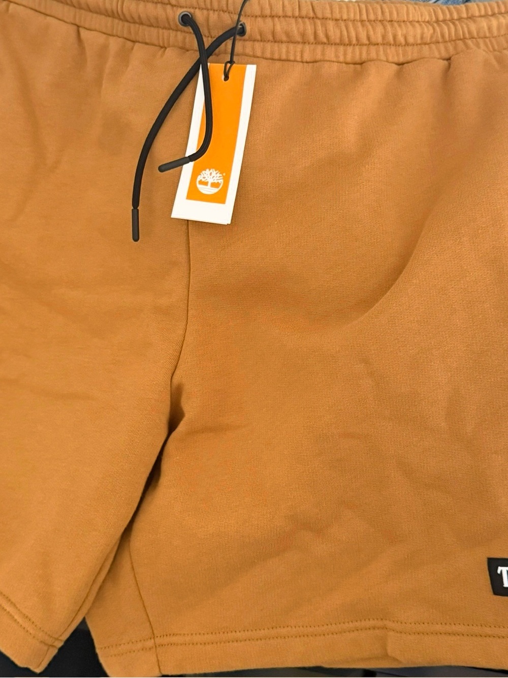 Timberland Mustard Orange Cotton Shorts